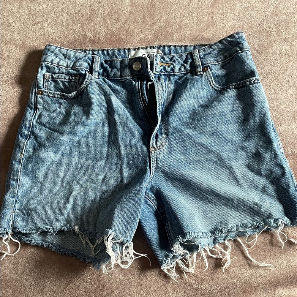 Dynamite Light Blue Jean Shorts